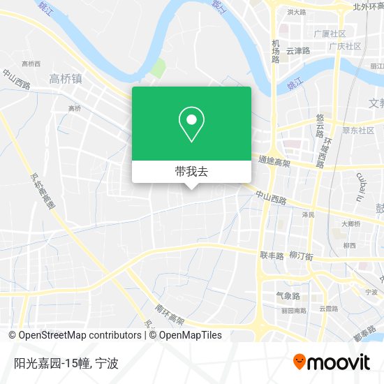 阳光嘉园-15幢地图