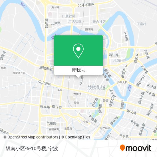 钱南小区-6-10号楼地图