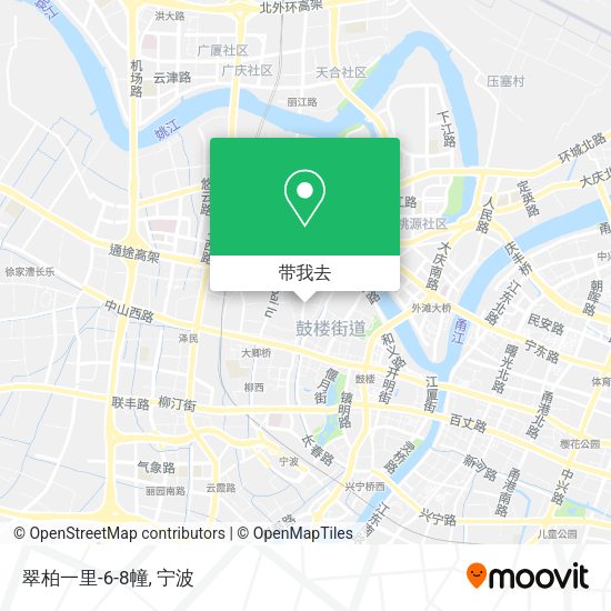 翠柏一里-6-8幢地图