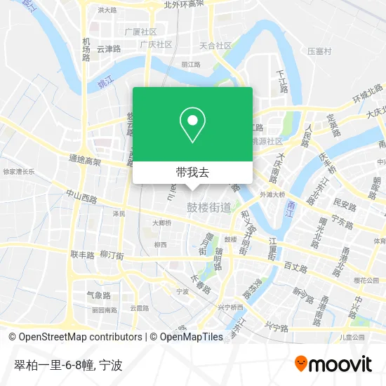 翠柏一里-6-8幢地图