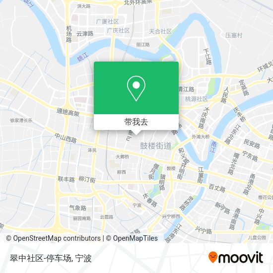 翠中社区-停车场地图