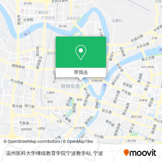 温州医科大学继续教育学院宁波教学站地图
