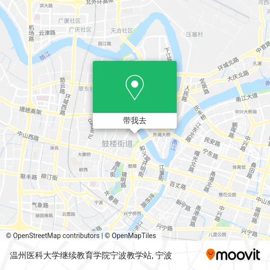 温州医科大学继续教育学院宁波教学站地图