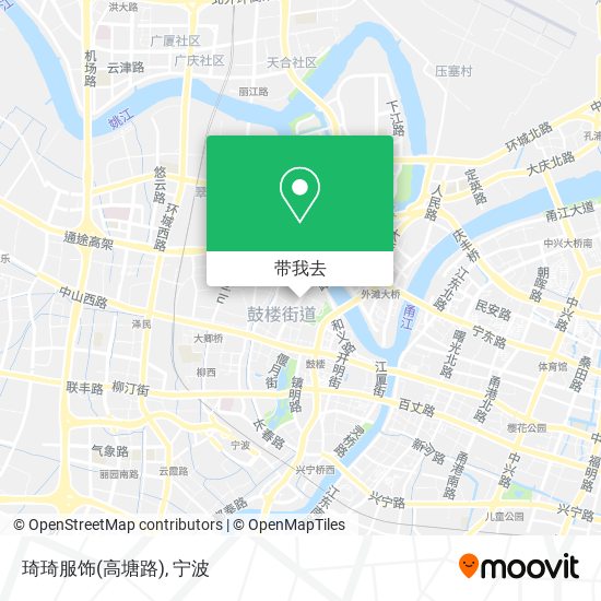 琦琦服饰(高塘路)地图