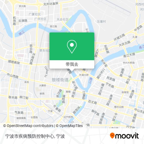 宁波市疾病预防控制中心地图