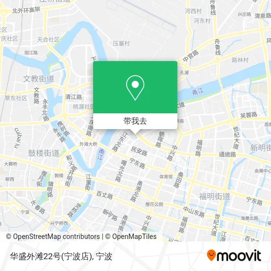 华盛外滩22号(宁波店)地图