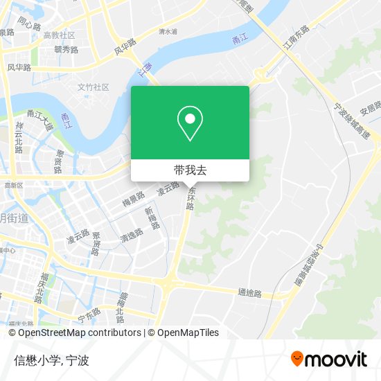 信懋小学地图