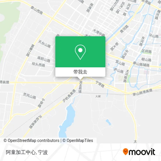 阿童加工中心地图