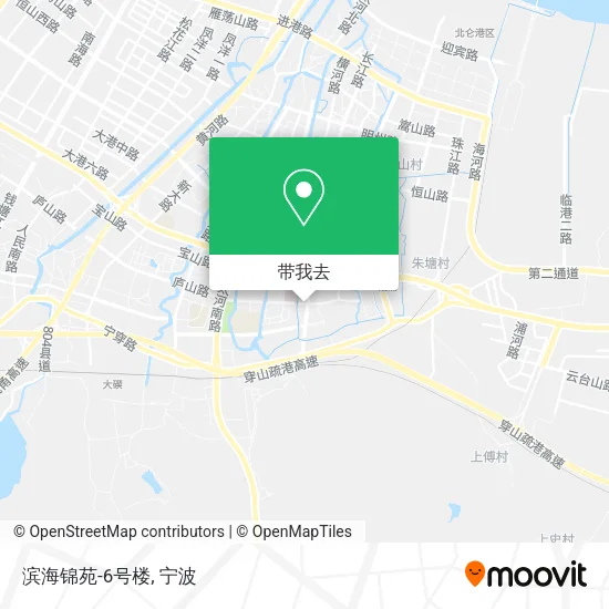 滨海锦苑-6号楼地图
