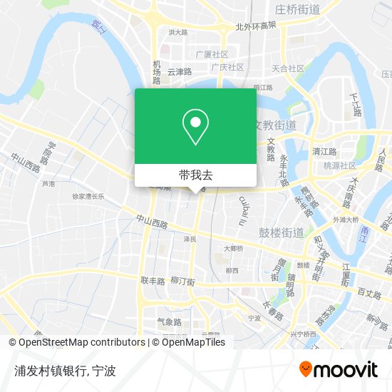 浦发村镇银行地图