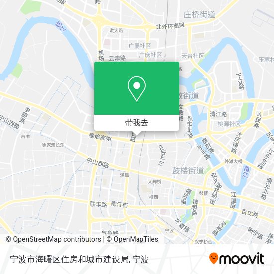 宁波市海曙区住房和城市建设局地图