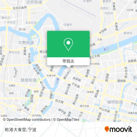 欧港大食堂地图