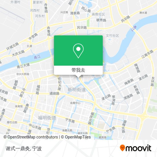 谢式一鼎灸地图