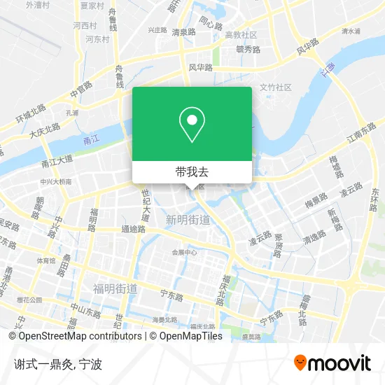 谢式一鼎灸地图