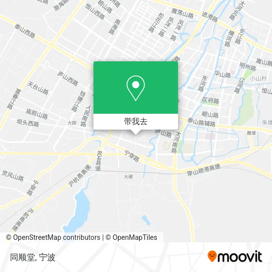 同顺堂地图