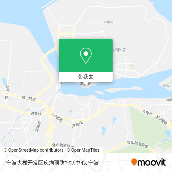 宁波大榭开发区疾病预防控制中心地图