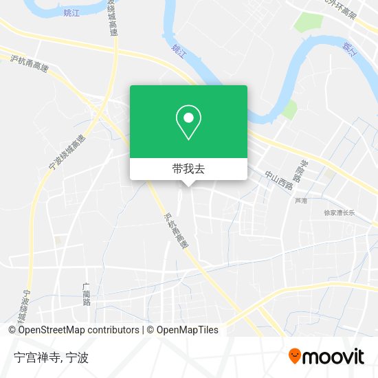 宁宫禅寺地图