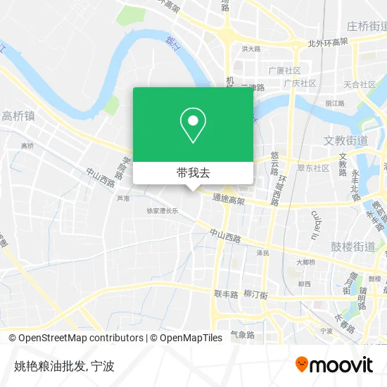 姚艳粮油批发地图