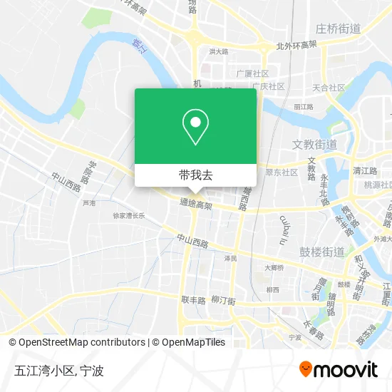 五江湾小区地图