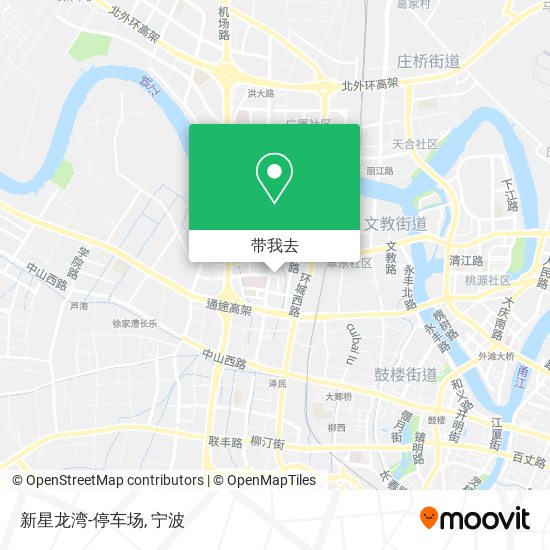 新星龙湾-停车场地图