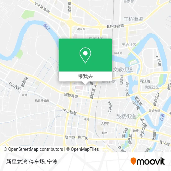 新星龙湾-停车场地图