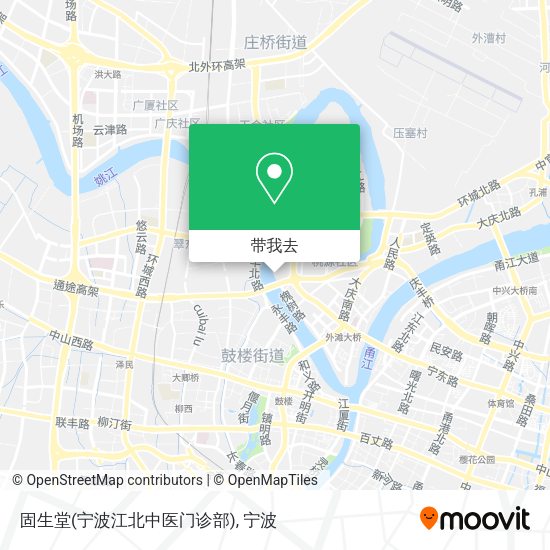 固生堂(宁波江北中医门诊部)地图