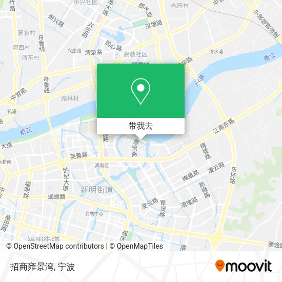 招商雍景湾地图