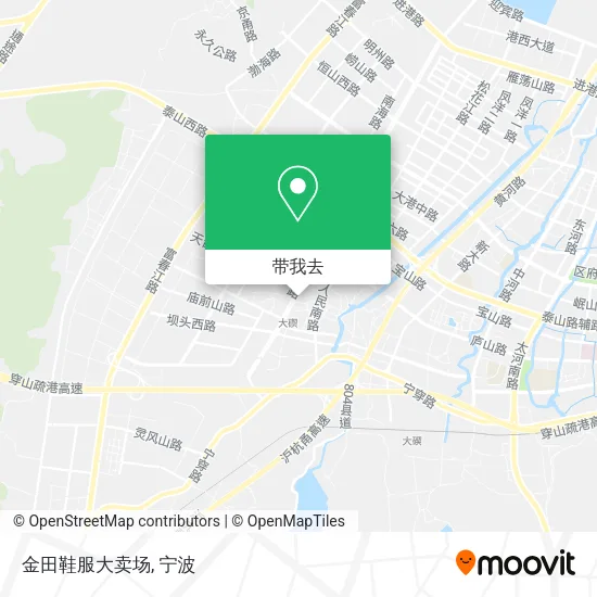 金田鞋服大卖场地图