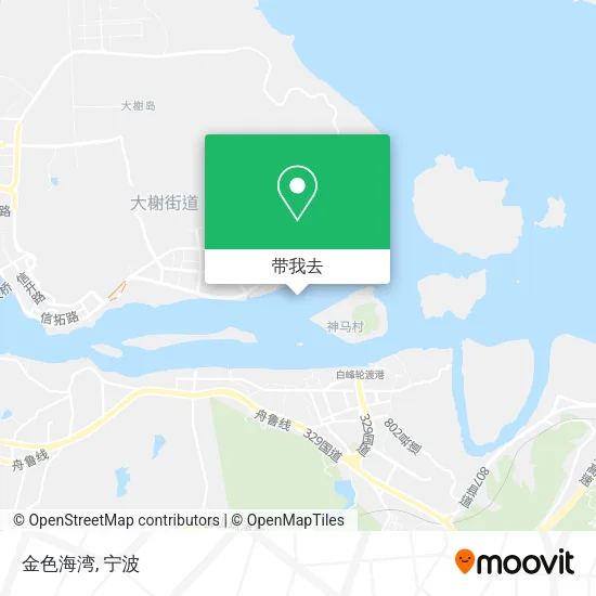 金色海湾地图