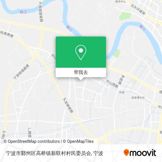 宁波市鄞州区高桥镇新联村村民委员会地图
