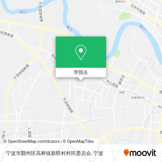 宁波市鄞州区高桥镇新联村村民委员会地图