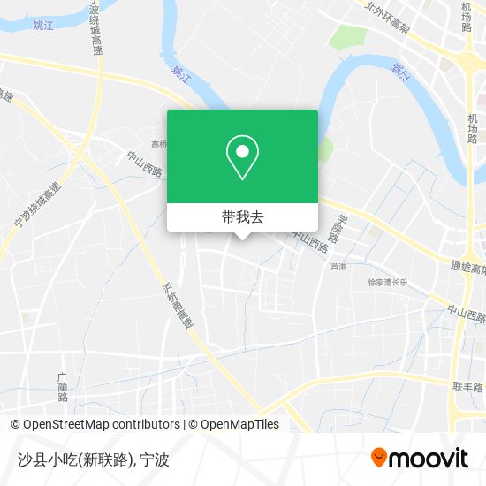 沙县小吃(新联路)地图