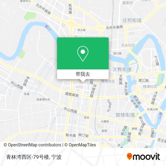 青林湾西区-79号楼地图