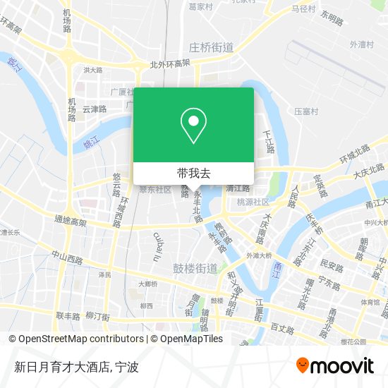 新日月育才大酒店地图