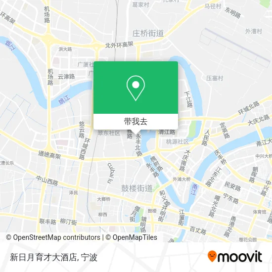新日月育才大酒店地图
