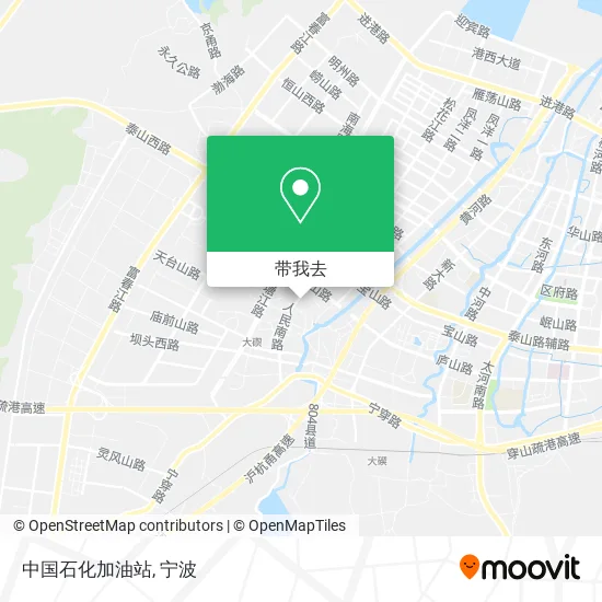 中国石化加油站地图