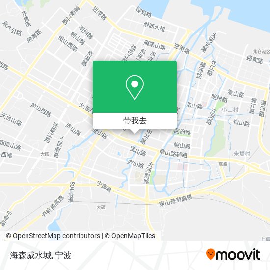 海森威水城地图
