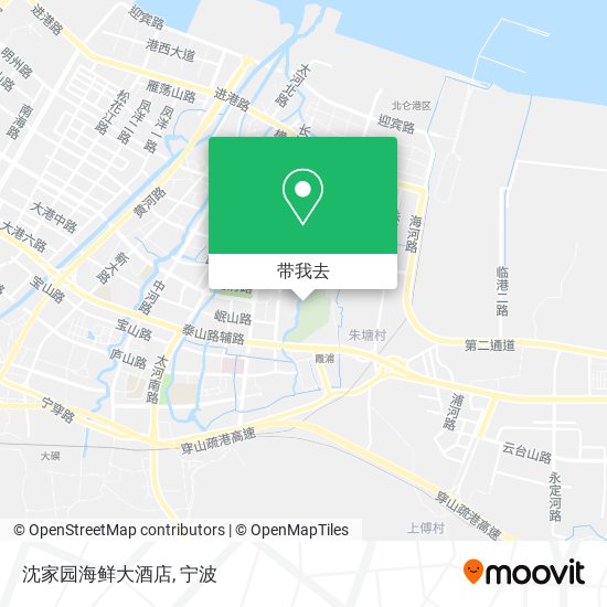 沈家园海鲜大酒店地图