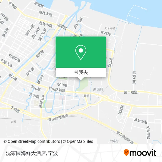 沈家园海鲜大酒店地图