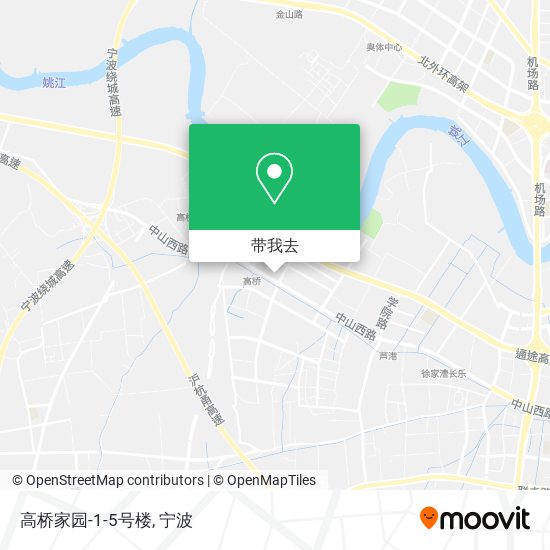 高桥家园-1-5号楼地图