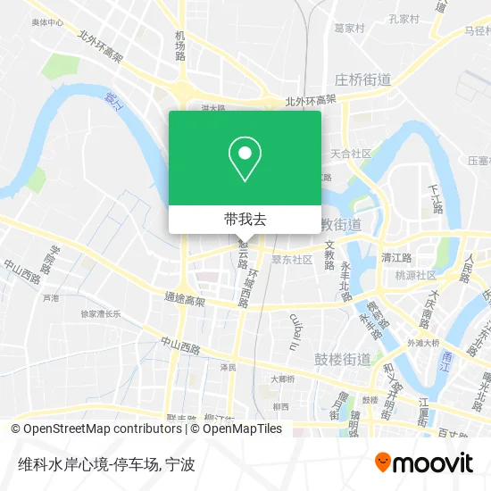 维科水岸心境-停车场地图