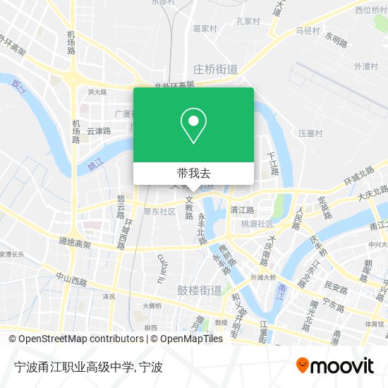 宁波甬江职业高级中学地图
