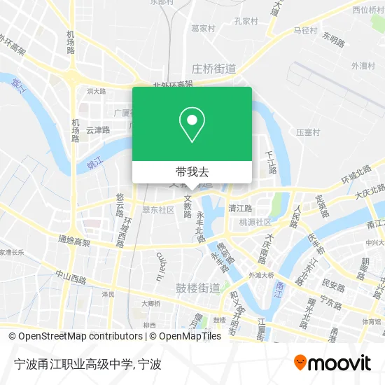 宁波甬江职业高级中学地图