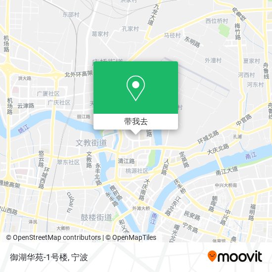 御湖华苑-1号楼地图