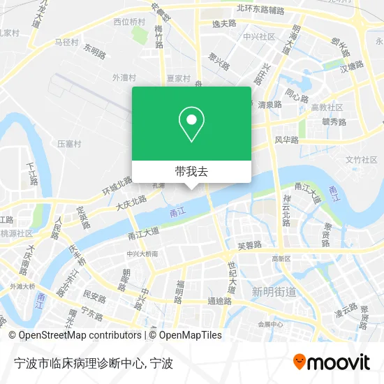 宁波市临床病理诊断中心地图