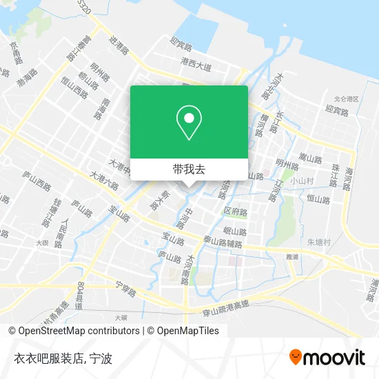 衣衣吧服装店地图