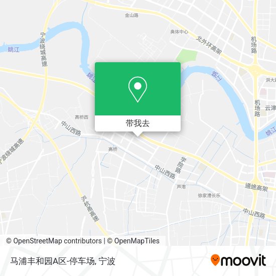 马浦丰和园A区-停车场地图