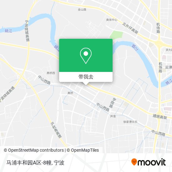马浦丰和园A区-8幢地图