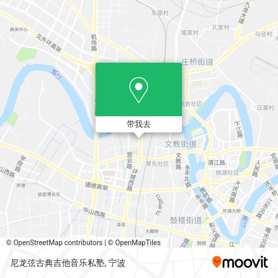 尼龙弦古典吉他音乐私塾地图