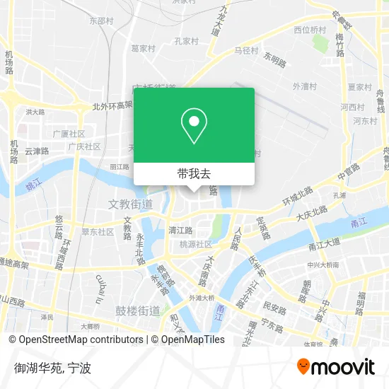 御湖华苑地图